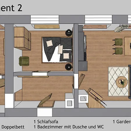 Haus Carolus Appartement *